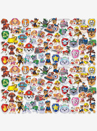 Pack de 100 stickers de Paw Patrol