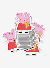 Pack de 100 stickers de Peppa Pig y Teddy