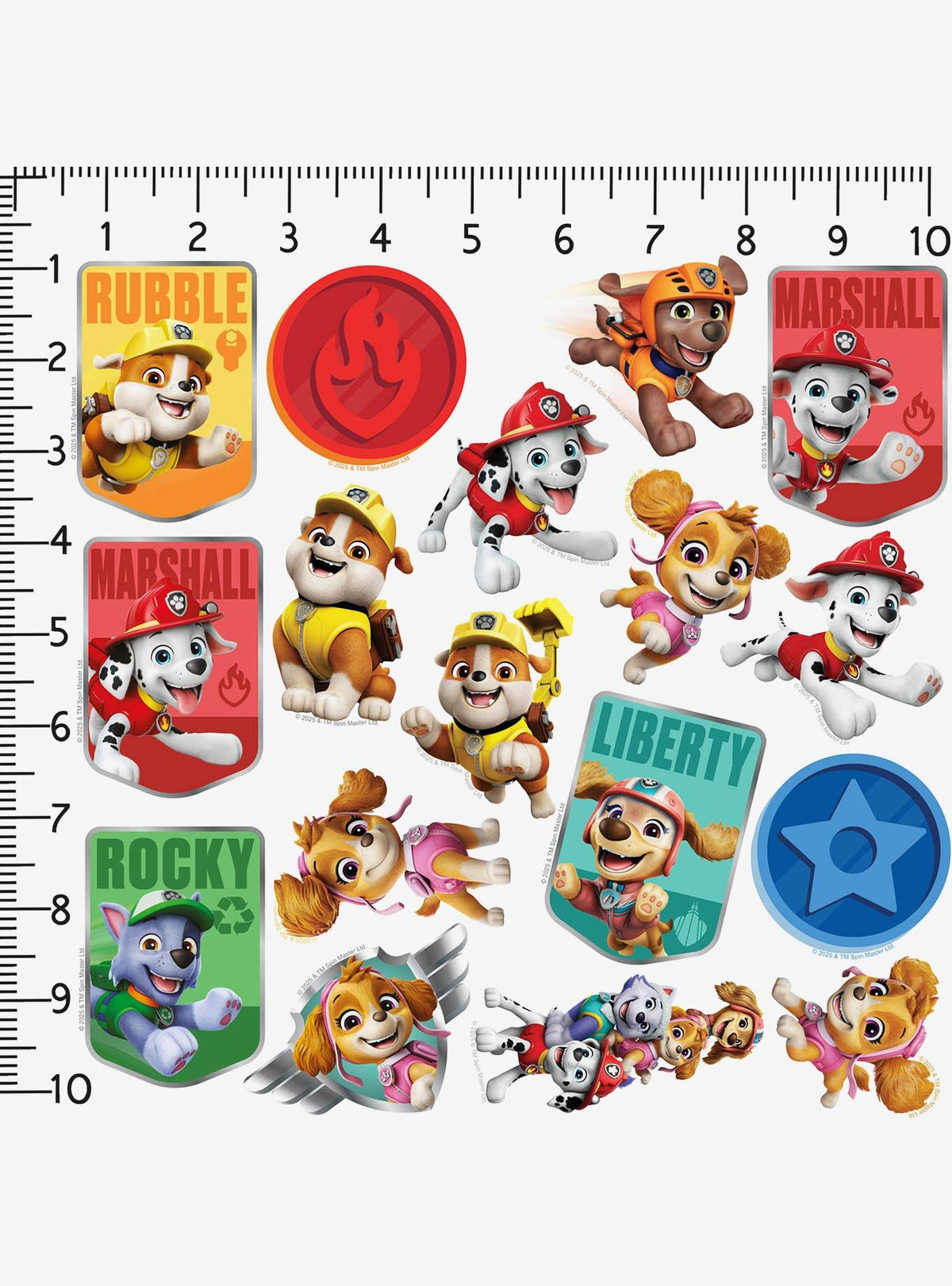 Paw Patrol: ¡Al rescate! Pack de 100 stickers