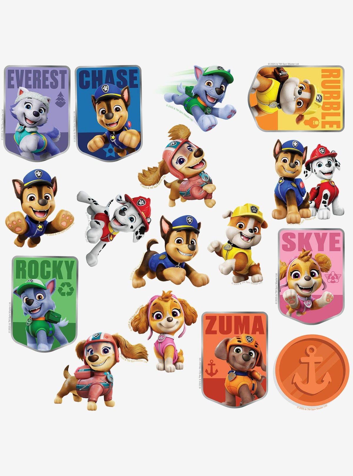 Paw Patrol: ¡Al rescate! Pack de 100 stickers
