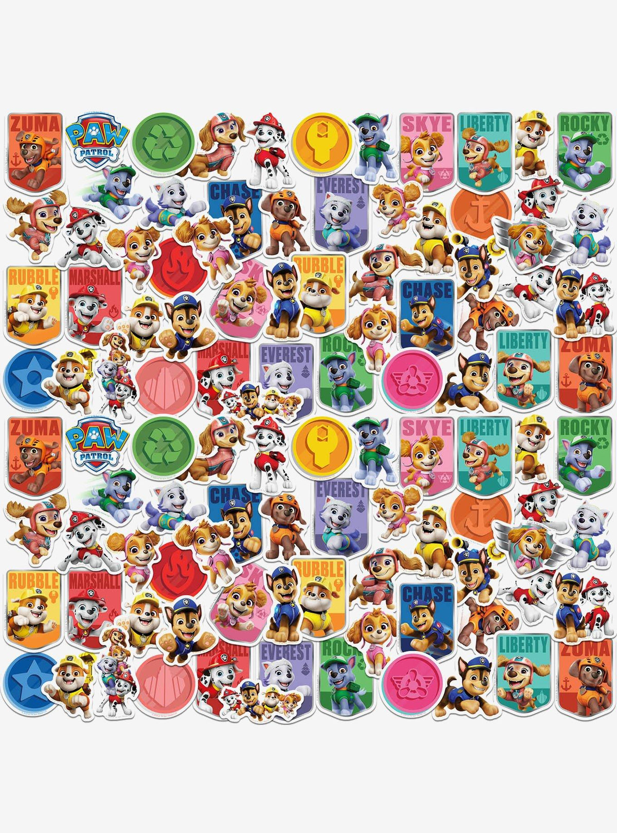 Paw Patrol: ¡Al rescate! Pack de 100 stickers