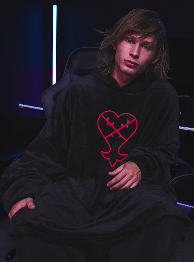 Polerón oversize Kingdom Hearts Shadow Heartless
