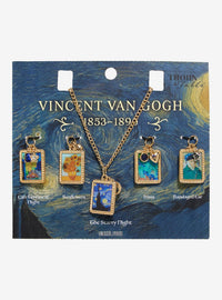 Set de collar con dijes intercambiables de Van Gogh