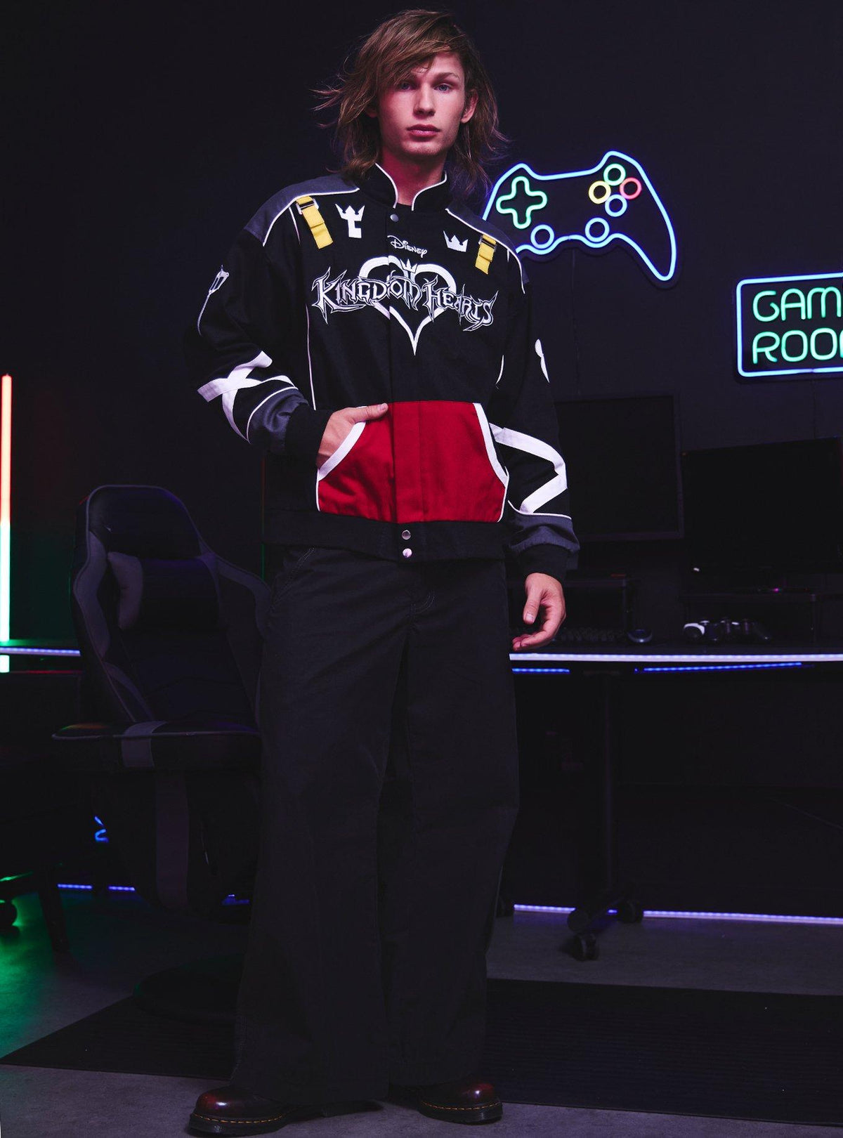 Chaqueta Racing Logo Kingdom Hearts Disney