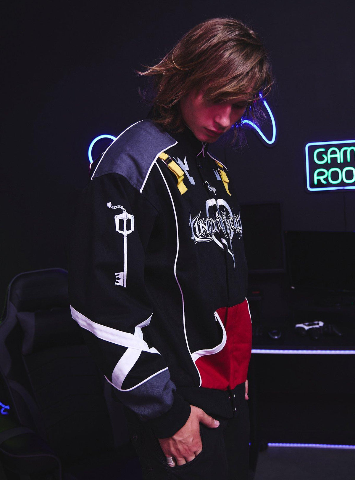 Chaqueta Racing Logo Kingdom Hearts Disney