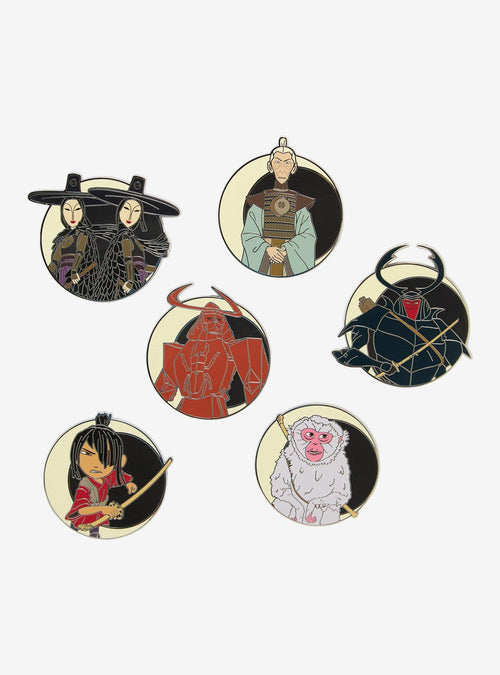 Pin esmaltado de personajes de Kubo and the Two Strings