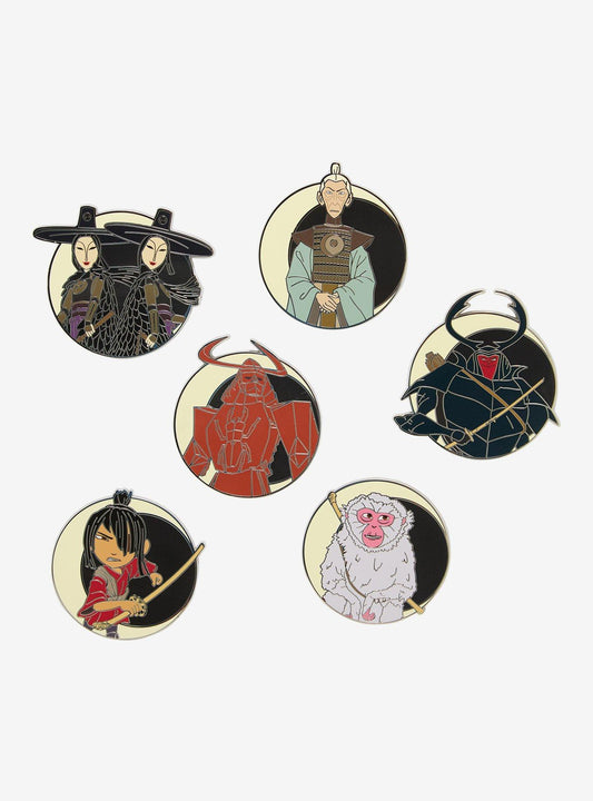 Pin esmaltado de personajes de Kubo and the Two Strings