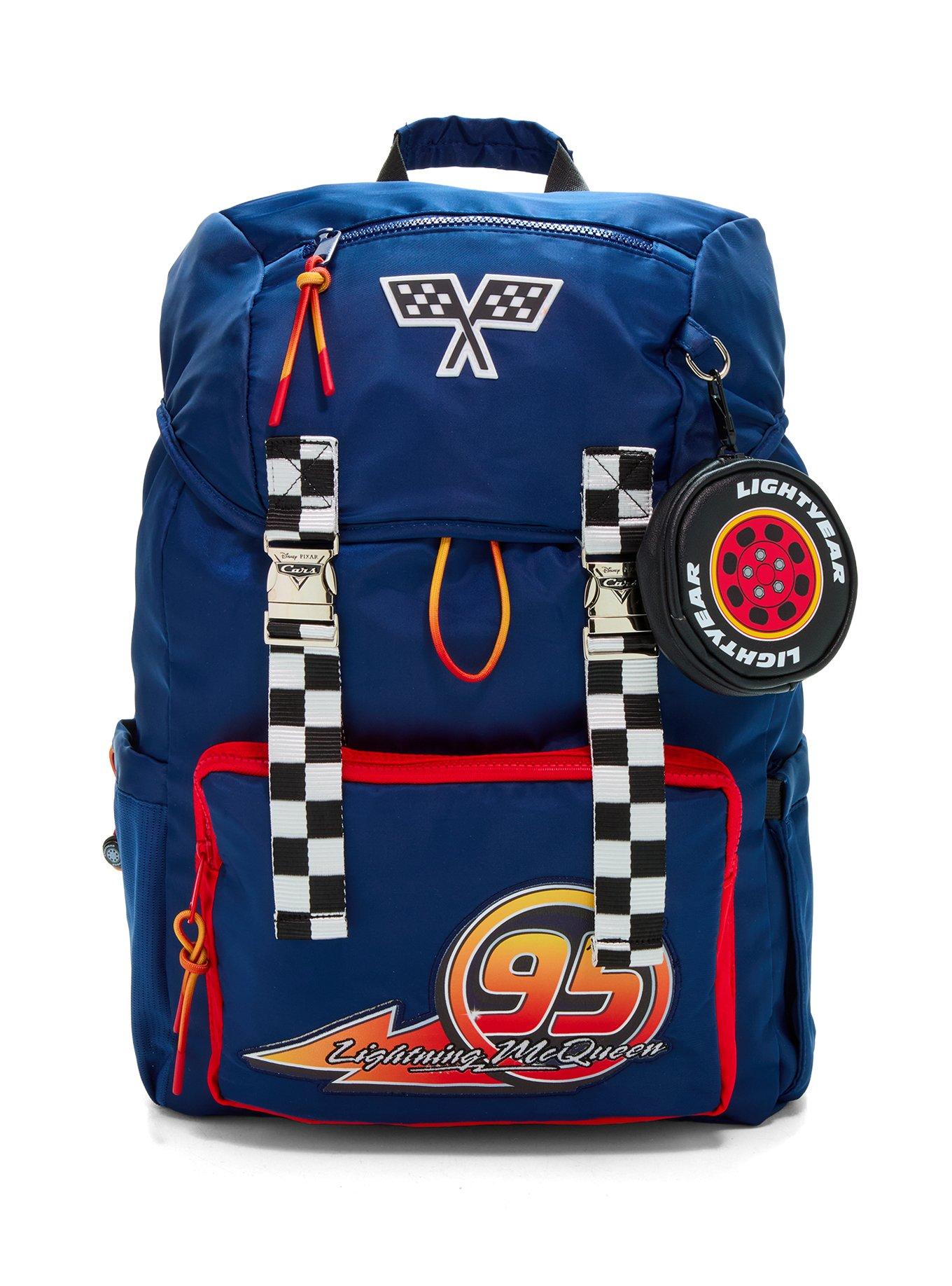 Mochila multip bolsillo Disney Pixar Cars Lightning McQueen