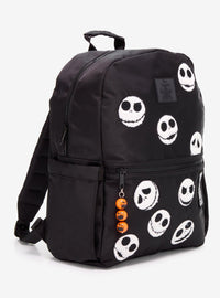 Mochila Jack Skellington con parches de chenille