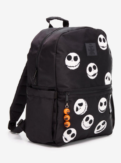 Mochila Jack Skellington con parches de chenille