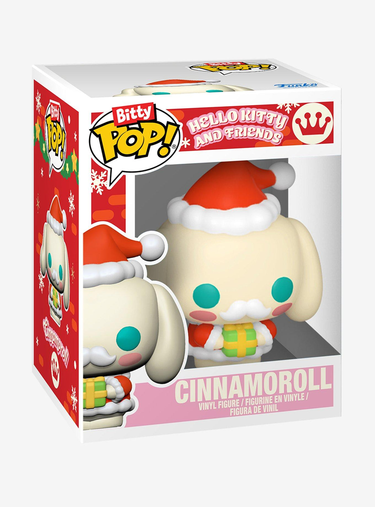 Figura Bitty POP! Rides de Cinnamoroll en trineo