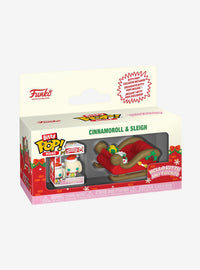 Figura Bitty POP! Rides de Cinnamoroll en trineo