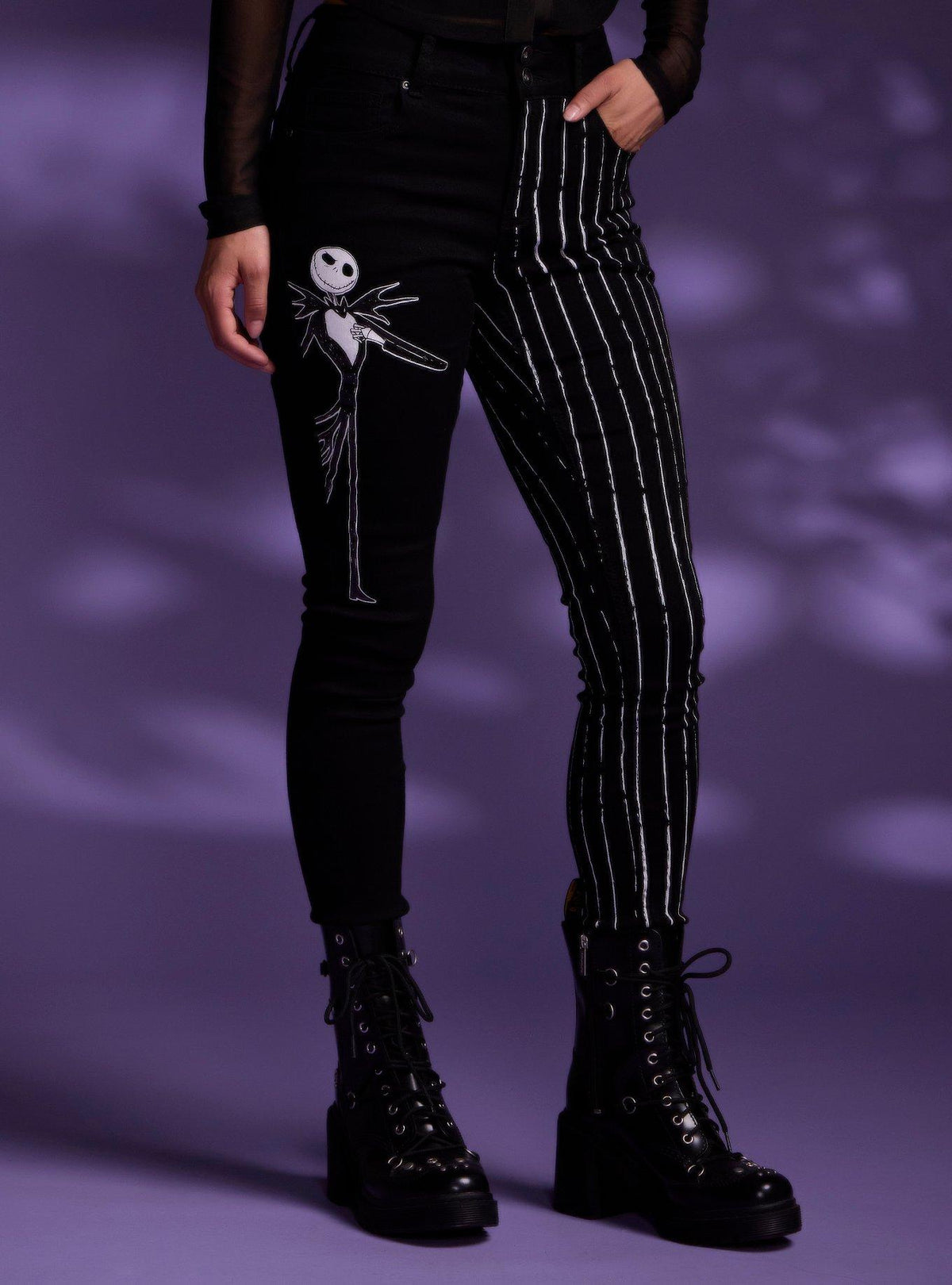 Jeans skinny Jack Skellington - The Nightmare Before Christmas