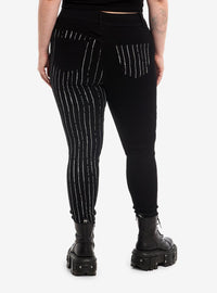 Jeans skinny plus size Jack Skellington - Nightmare Before Christmas