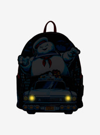 Mini mochila Ghostbusters Stay Puft y Ecto-1 con luces