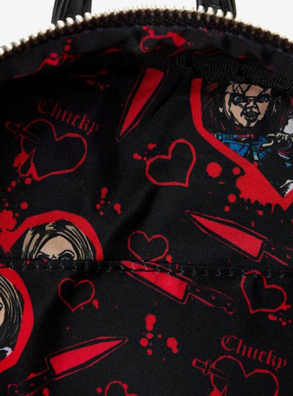 Mochila mini con diseño de Tiffany de Bride of Chucky