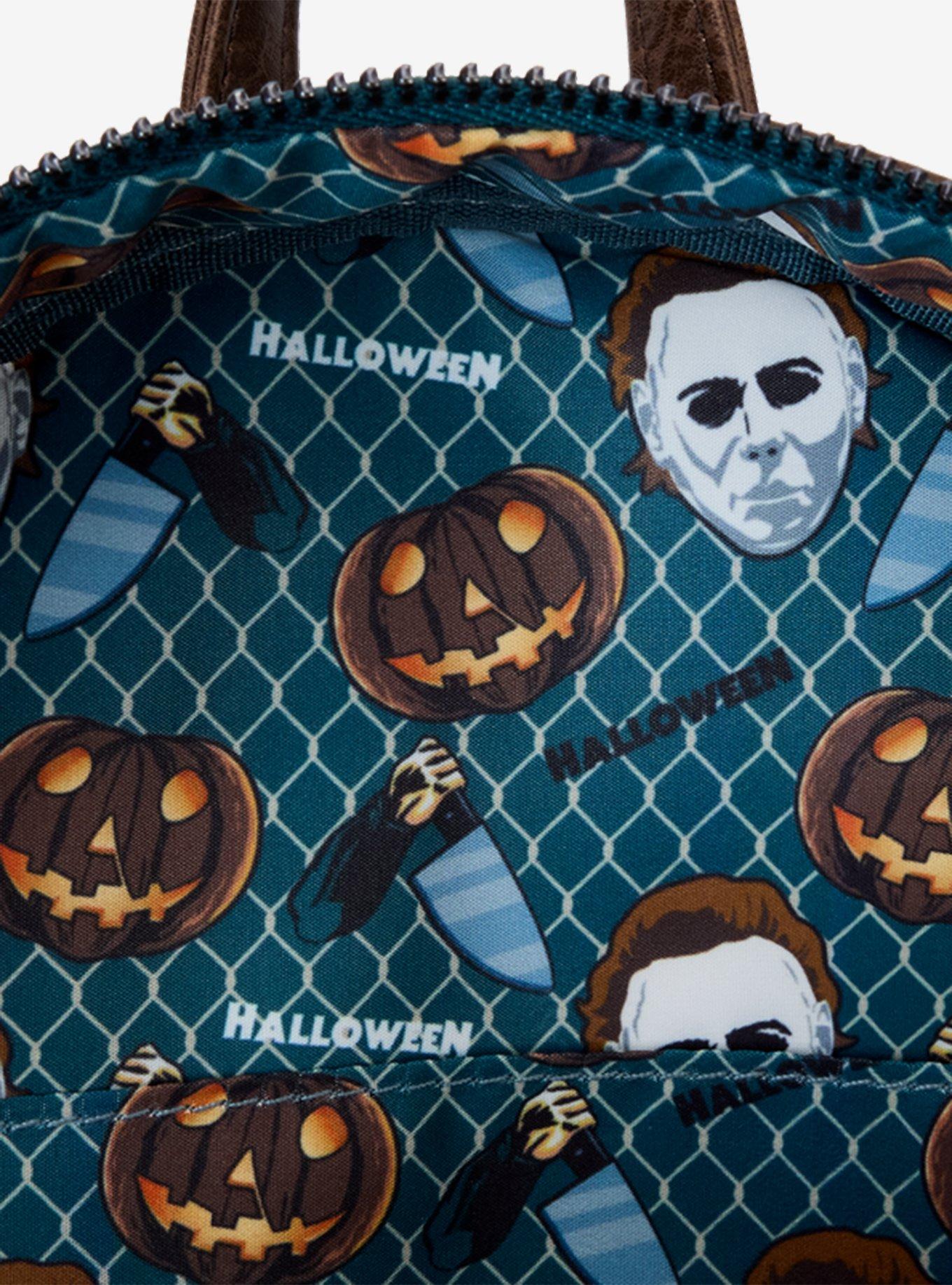 Mochila mini Halloween Michael Myers que brilla en la oscuridad