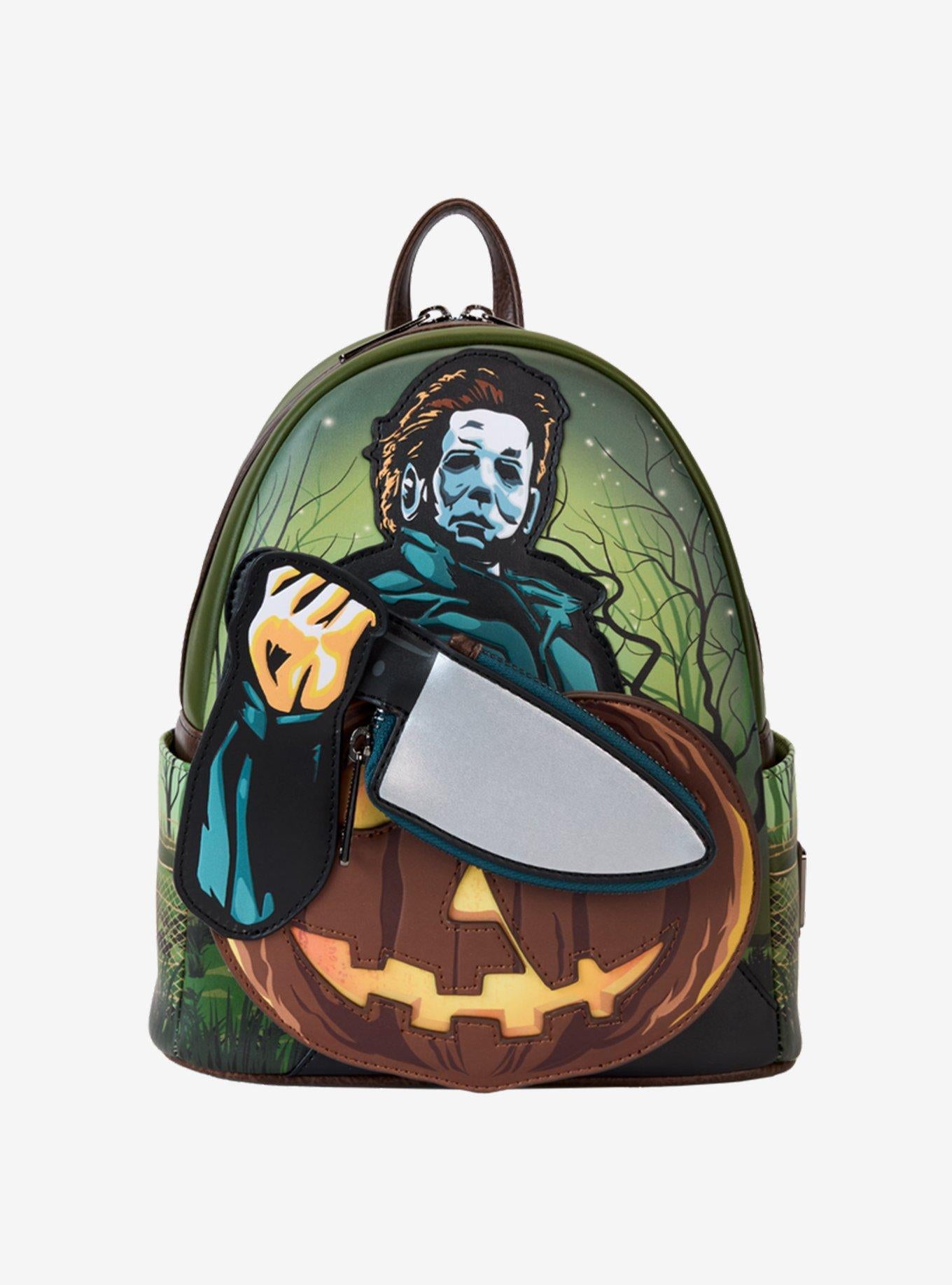 Mochila mini Halloween Michael Myers que brilla en la oscuridad