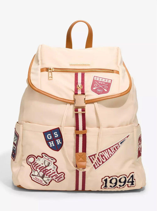 Mochila de parches de Quidditch Harry Potter