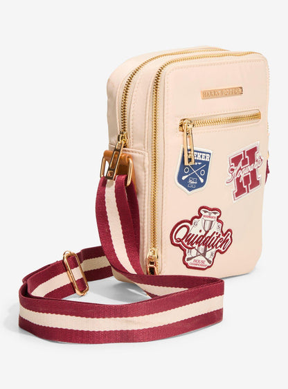 Cartera cruzada de parches de Quidditch Harry Potter