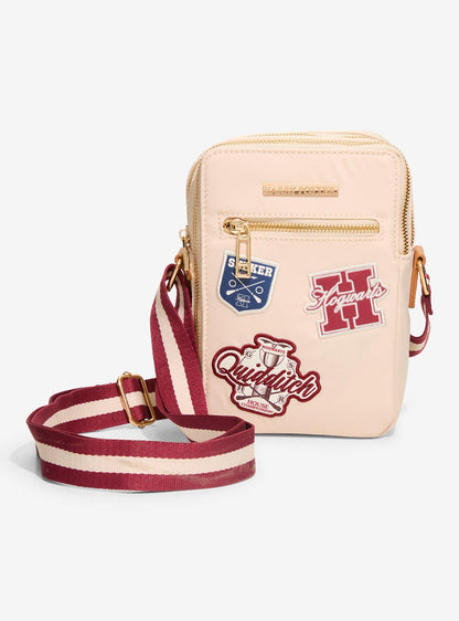 Cartera cruzada de parches de Quidditch Harry Potter