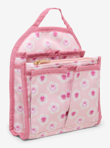 Mochila mini organizadora Minnie Mouse con flores
