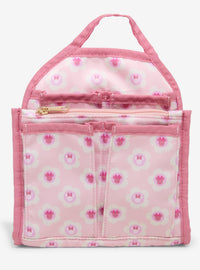 Mochila mini organizadora Minnie Mouse con flores