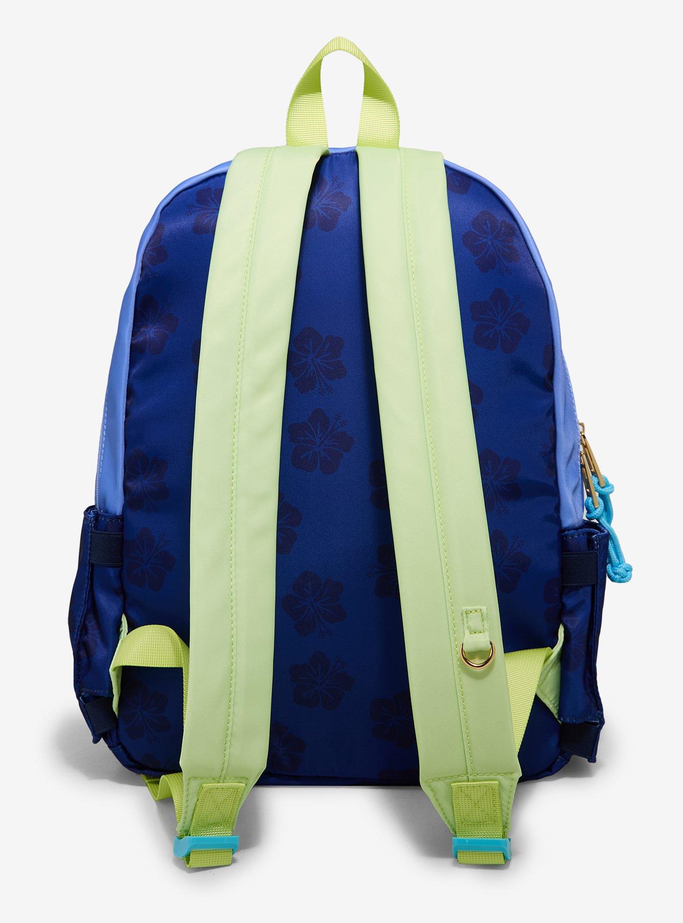 Mochila Guitar Stitch con bolsillos y charm de peluche Scrump
