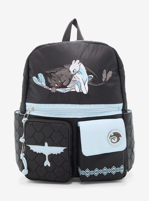 Mochila Toothless y Light Fury - How To Train Your Dragon