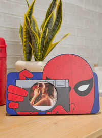 Marco de fotos Spider-Man con cámara