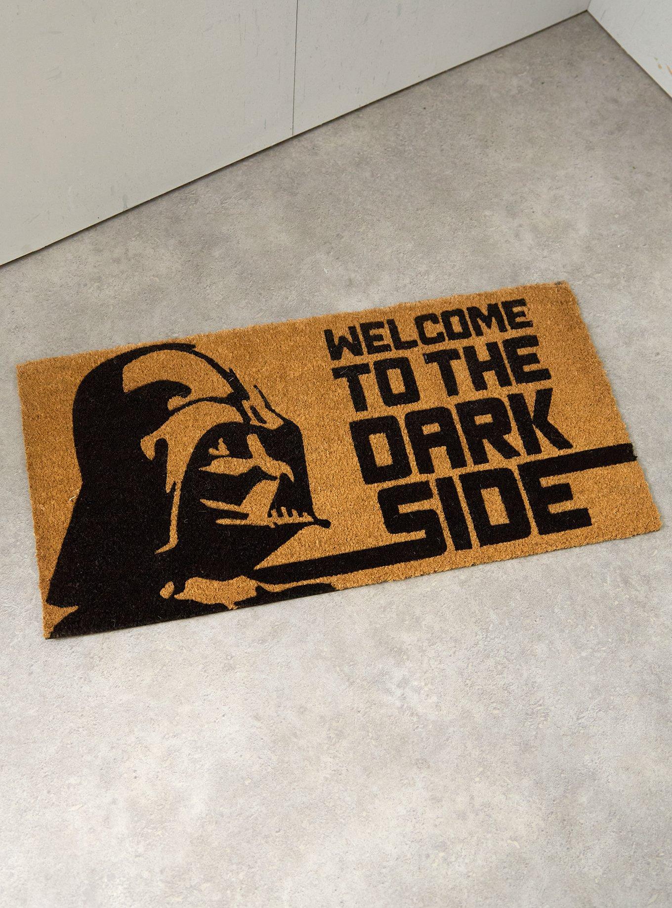 Felpudo de puerta Darth Vader: Bienvenido