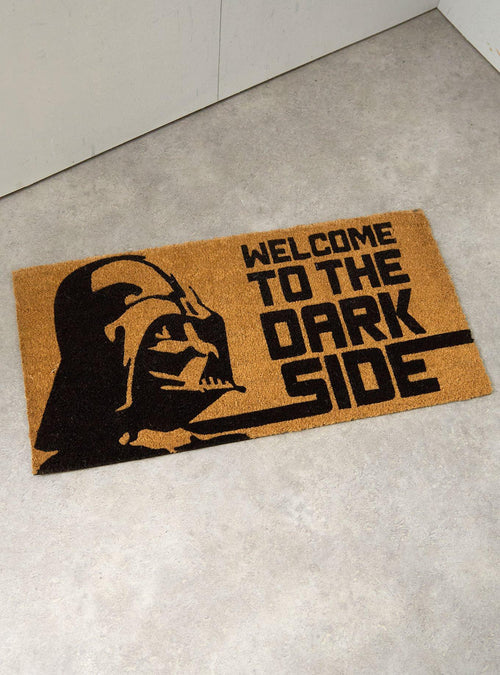 Felpudo de puerta Darth Vader: Bienvenido