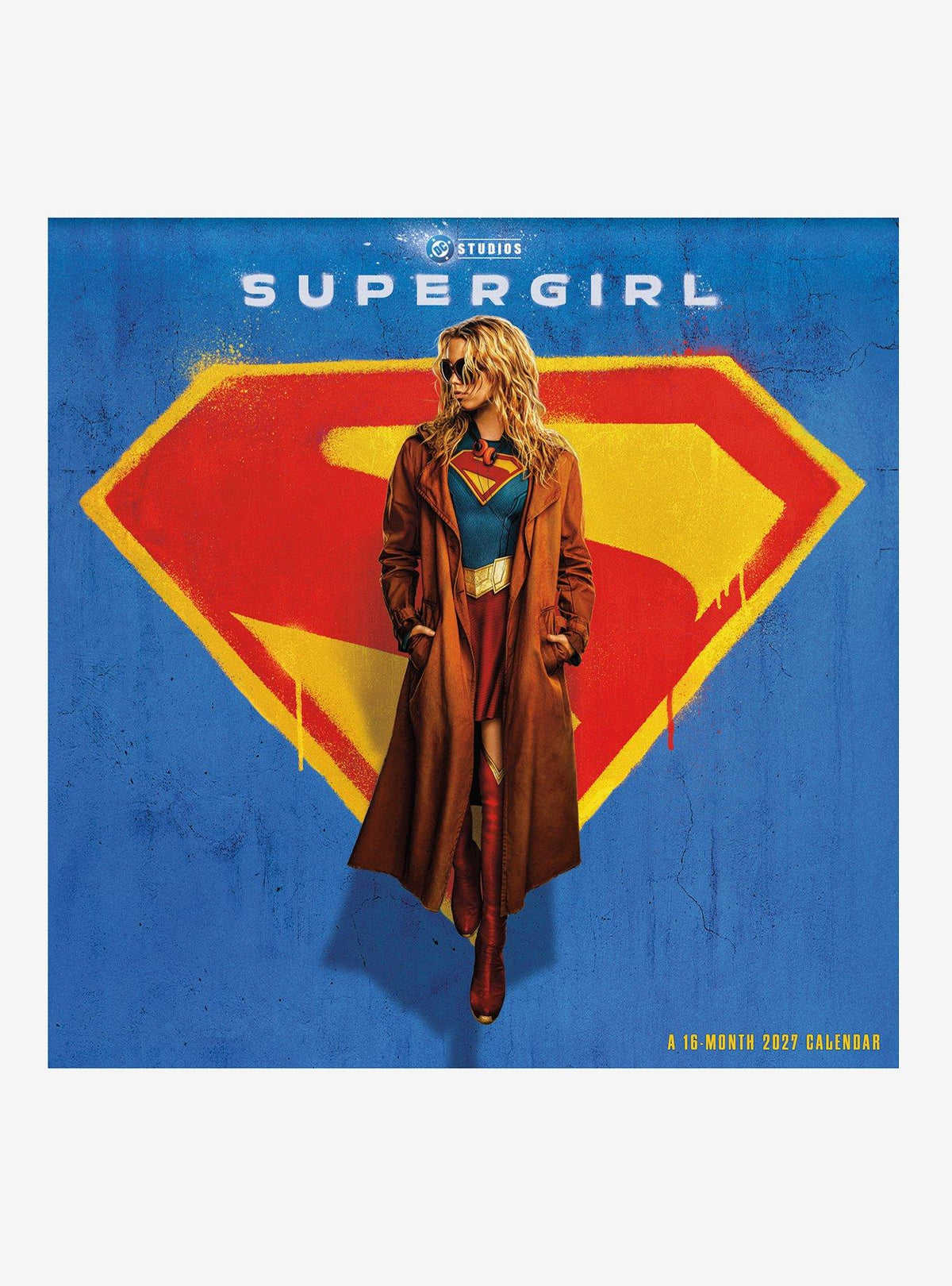 Calendario mural 2027 de Supergirl · Space Store