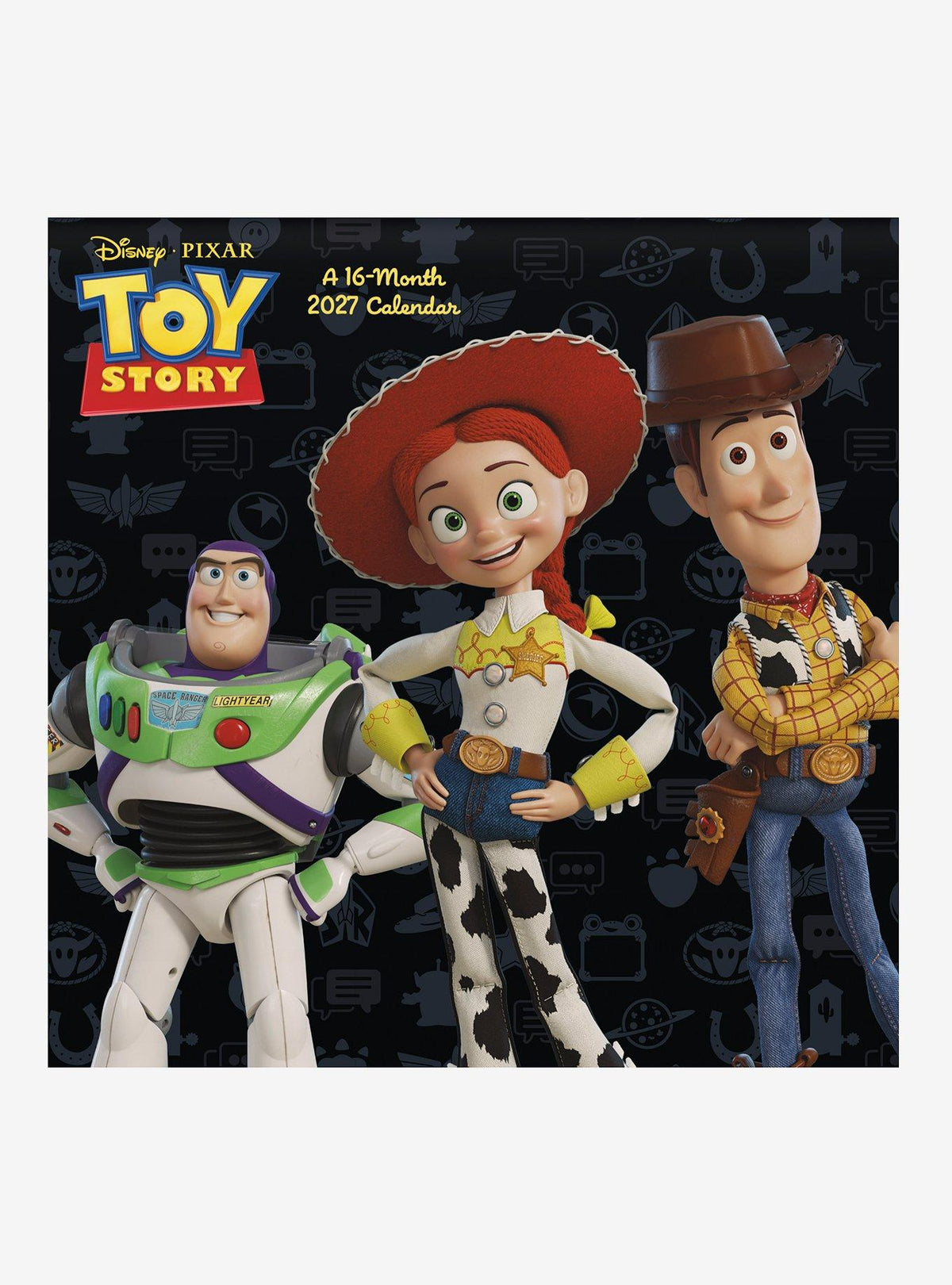 Calendario mural 2027 de Toy Story, 16 meses