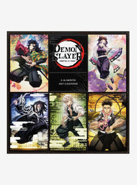 Calendario mural 2027 Demon Slayer: Kimetsu no Yaiba