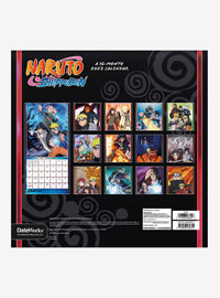 Calendario mural Naruto Shippuden 2027 de 16 meses