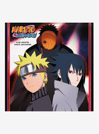 Calendario mural Naruto Shippuden 2027 de 16 meses