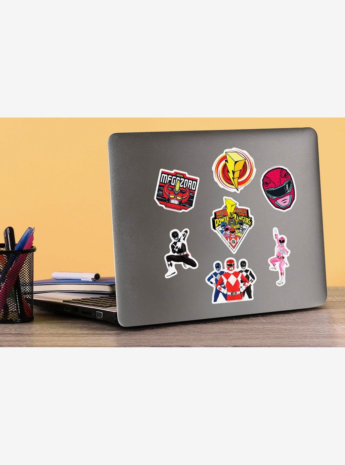 Pack de 100 stickers Mighty Morphin Power Rangers