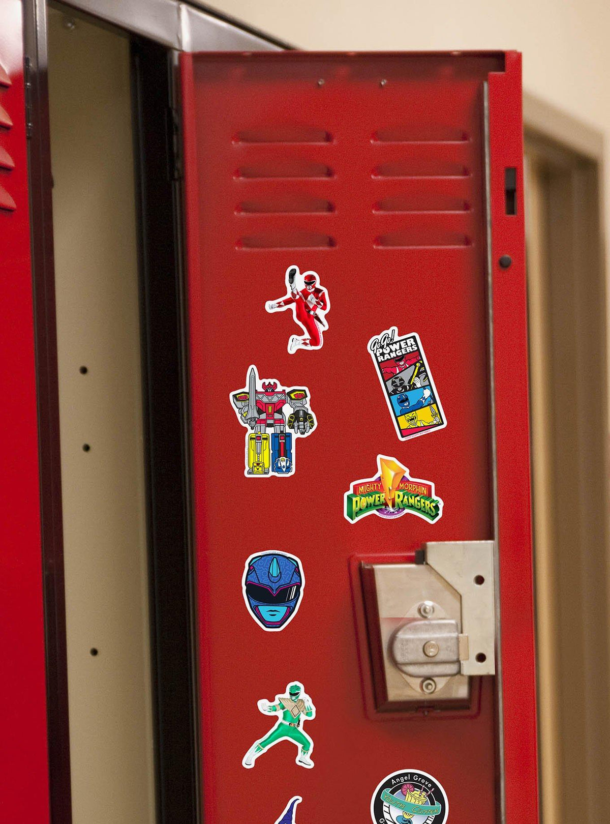 Pack de 100 stickers Mighty Morphin Power Rangers