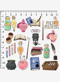 Pack de 100 stickers de pociones de Harry Potter