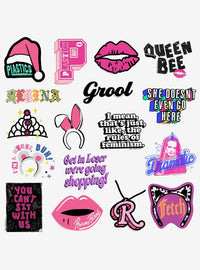 Pack de 100 stickers variados de Mean Girls