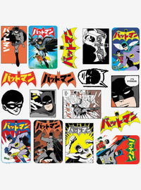 Pack de 100 stickers Batman 85.º aniversario y Robin Manga Classic