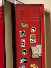Pack de 100 stickers Batman 85.º aniversario y Robin Manga Classic