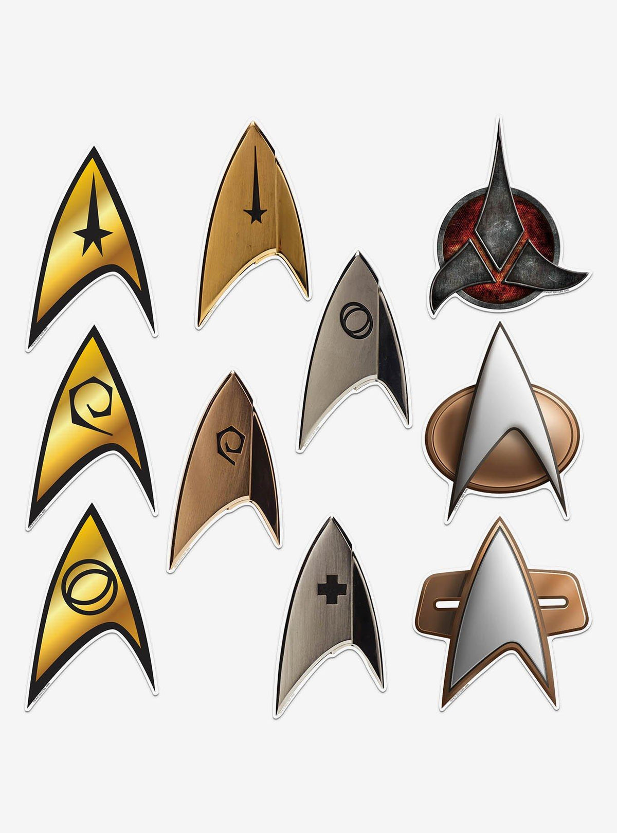 Pack de 100 stickers Star Trek