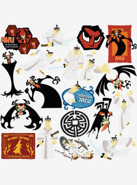 Pack de 100 stickers de Samurai Jack