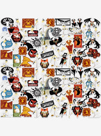 Pack de 100 stickers de Samurai Jack