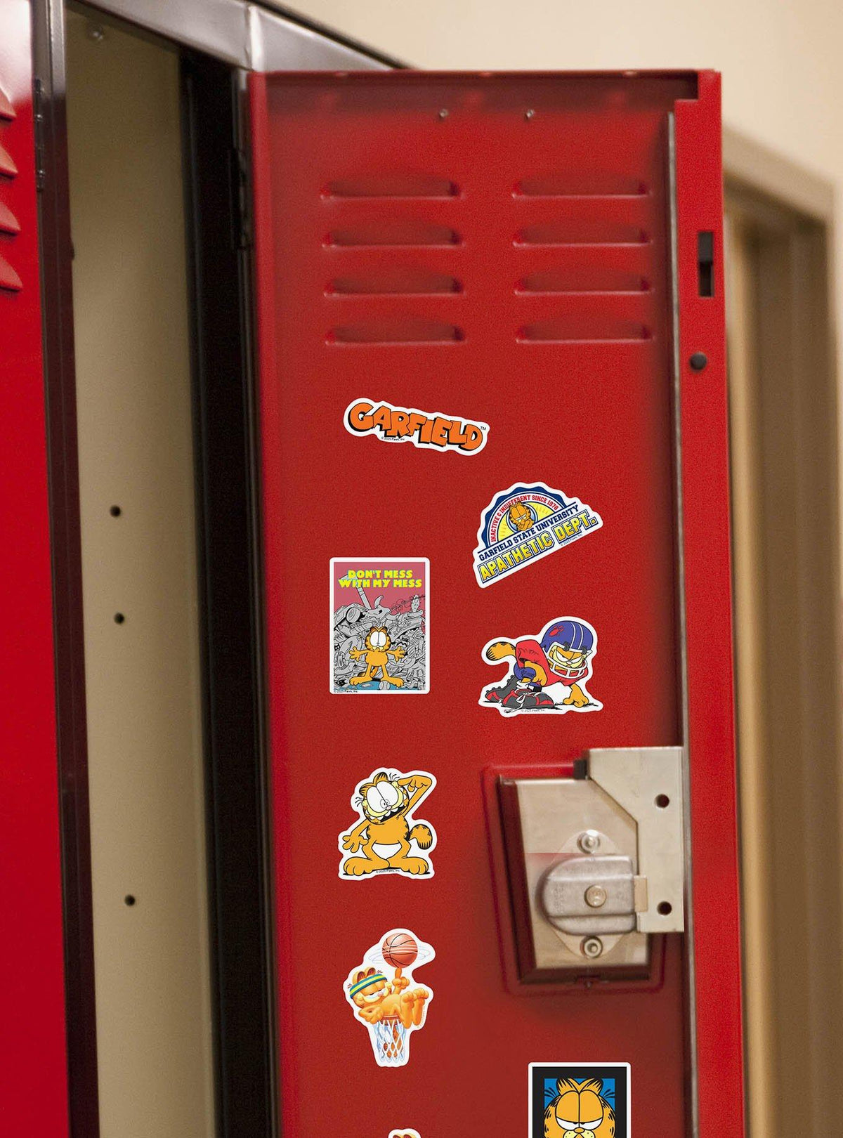 Pack de 100 stickers variados de Garfield
