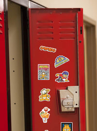 Pack de 100 stickers variados de Garfield