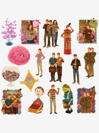 Pack de 100 stickers Harry Potter: Sortilegios Weasley