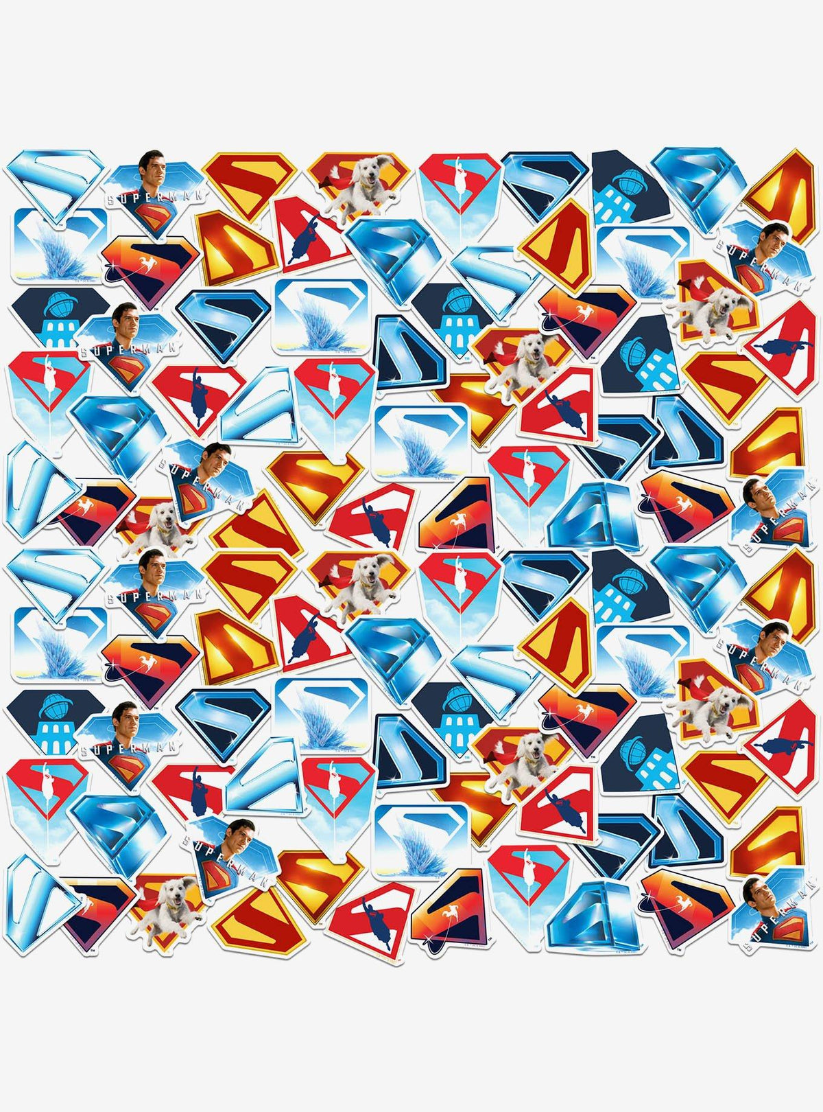 Pack de 100 stickers de Superman DC Comics (2025)
